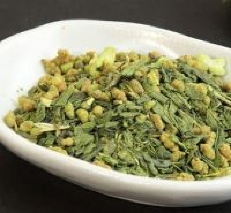 画像1: 玄米茶（上）抹茶入　Genmaicha-Brown rice tea (high quality) with matcha