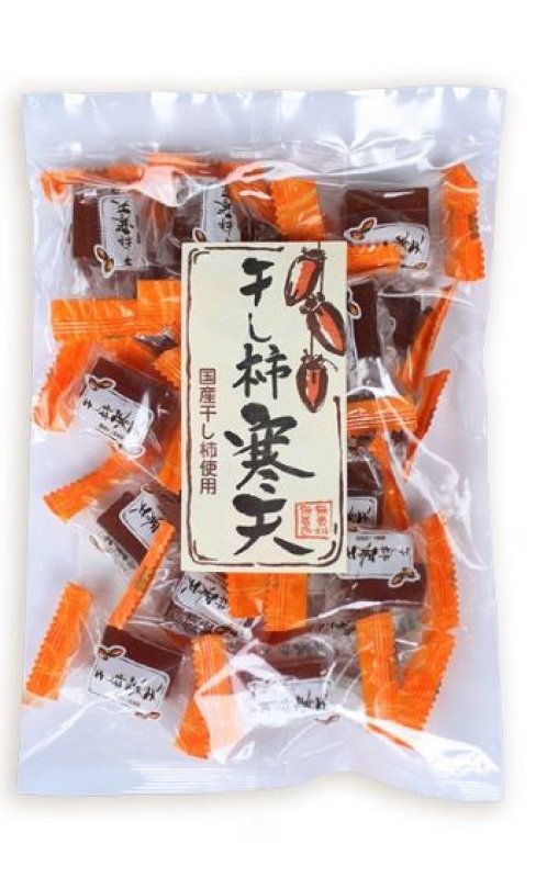 画像1: 干し柿寒天 "Dried persimmon agar" (1)
