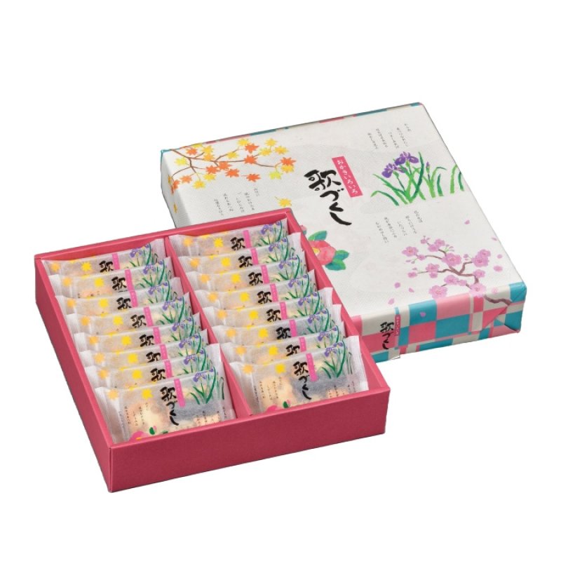 画像1: 歌づくし 18g×14袋　"Uta zukushi 18gX16packs" (1)