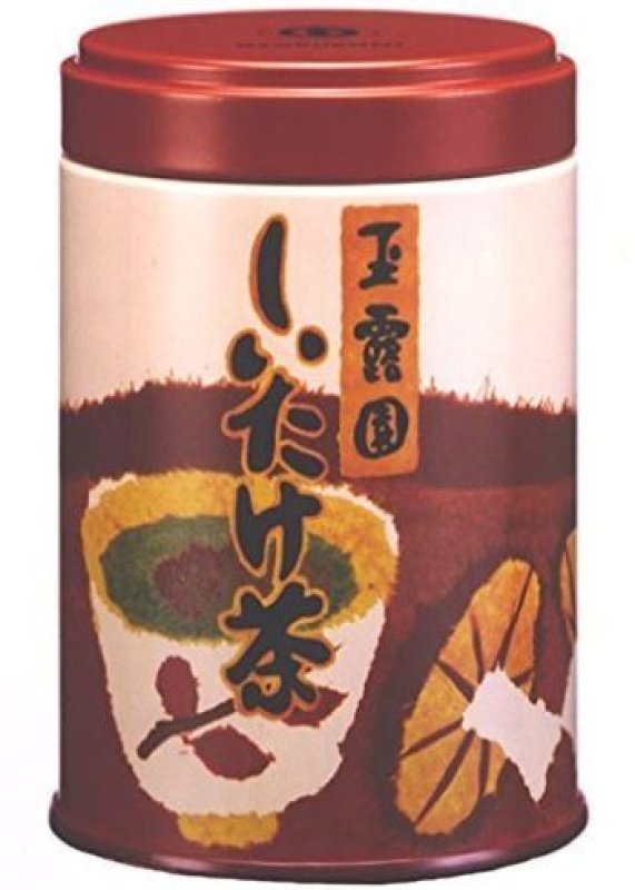 画像1: しいたけ茶　缶入  Shiitake mushroom tea in to the can  (Granulated powder)  (1)