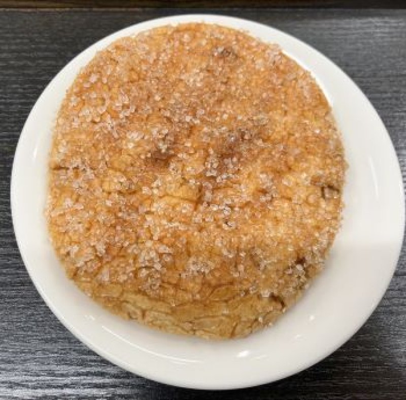 画像1: 本手焼き煎餅「厚焼ざらめ」3枚  Hand-baked rice crackers, Atsuyaki Zarame 3pcs. (1)