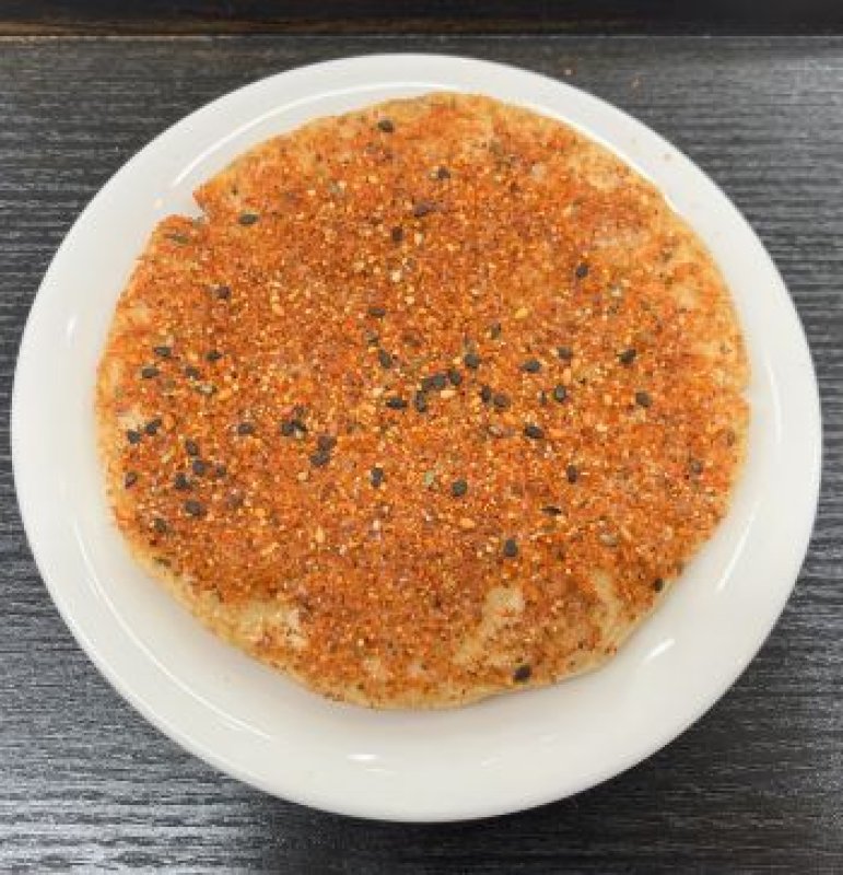 画像1: 本手焼き煎餅「七味」3枚  Hand-baked rice crackers, Shichimi 3pcs. (1)