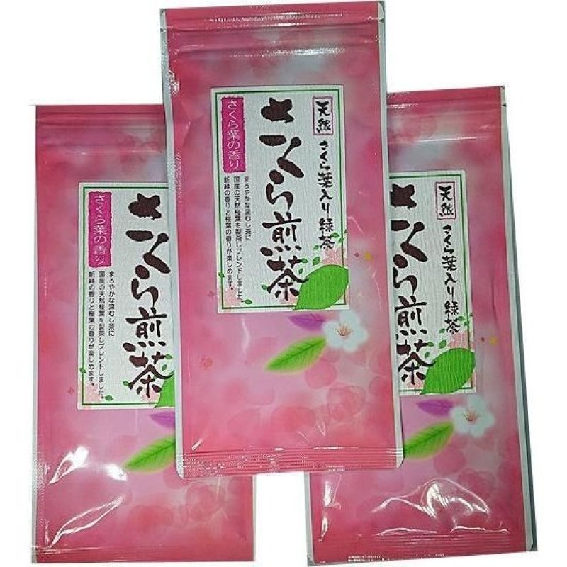 画像1: さくら煎茶　Cherry blossom green tea