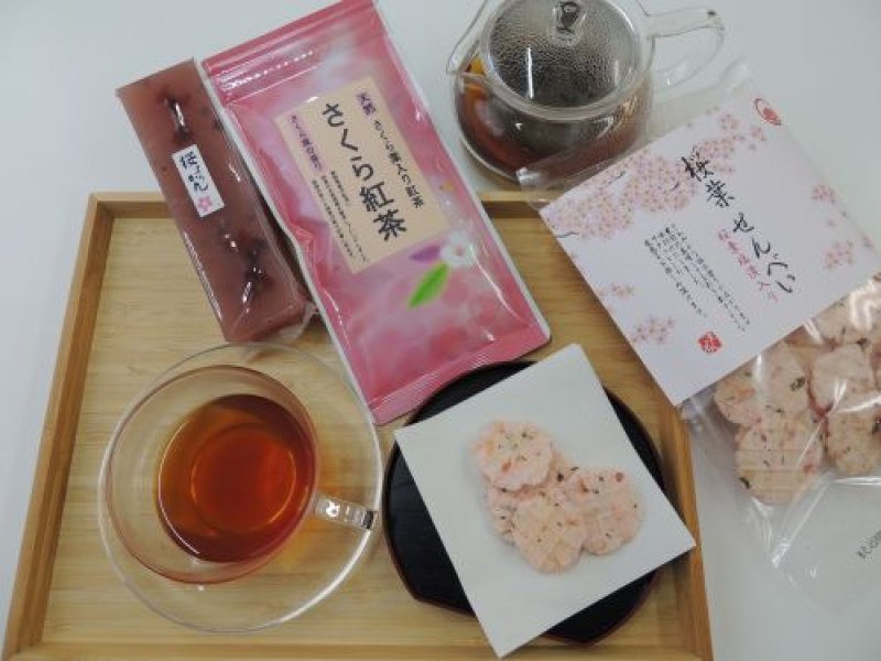 画像1: さくら紅茶ティーバック　Cherry blossom black （Tea bags)