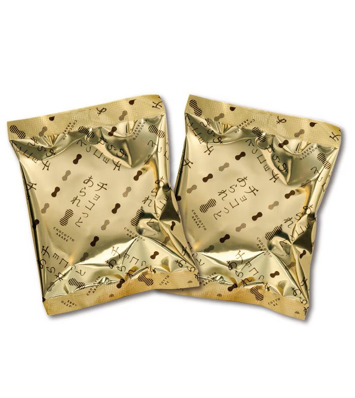 画像2: チョコっとあられ チョコ 袋入（18g×6袋）"Choco&Arare Choco 18Gx6packs." (2)